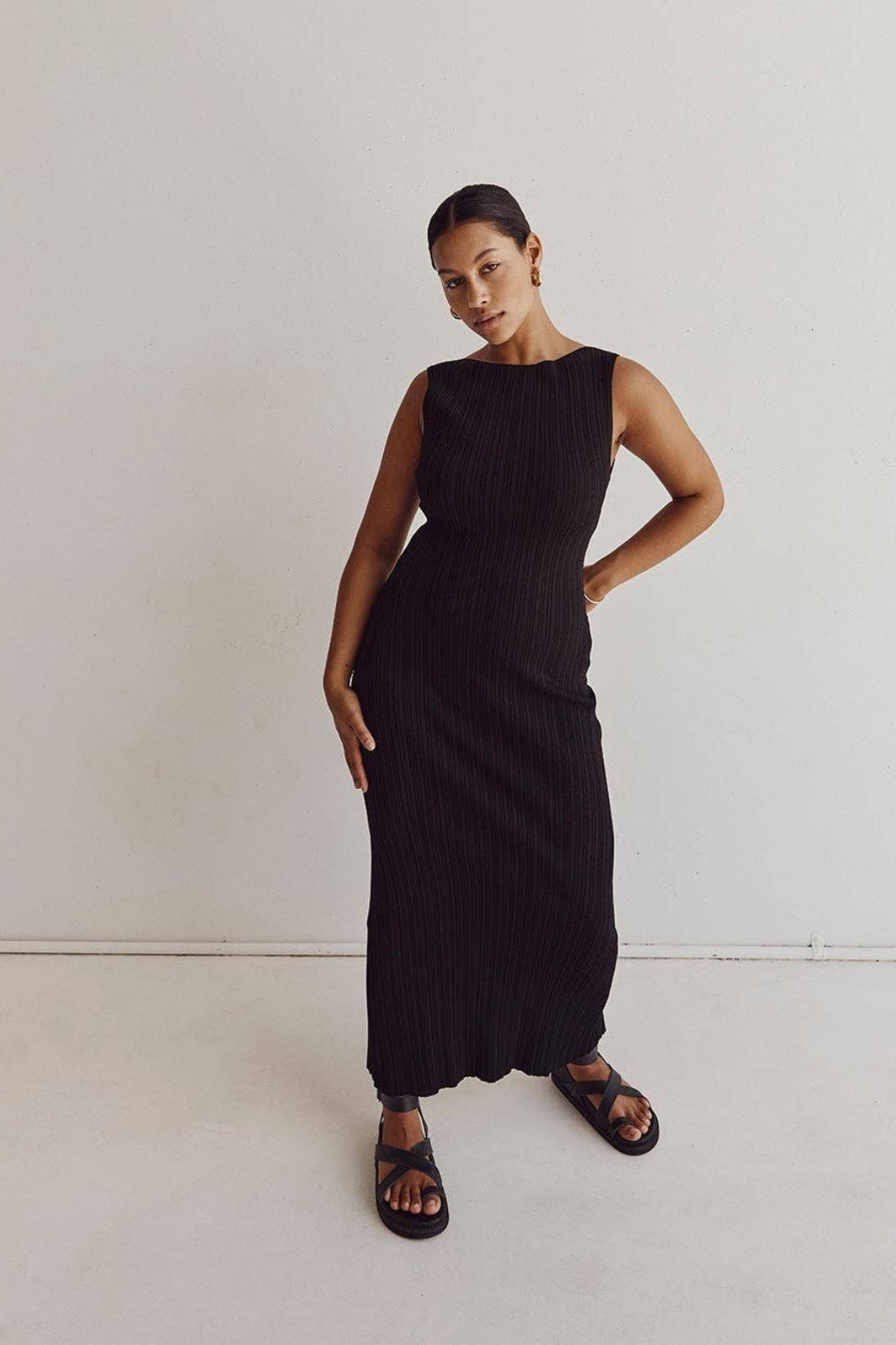 The Greece Parthenon Knit Maxi Dress