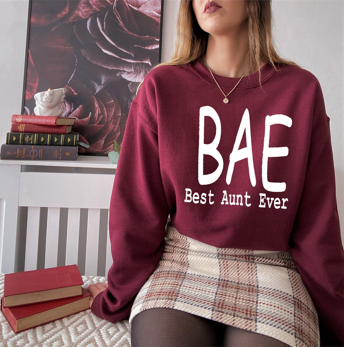 BAE Best Aunt Ever Sweat Shirt