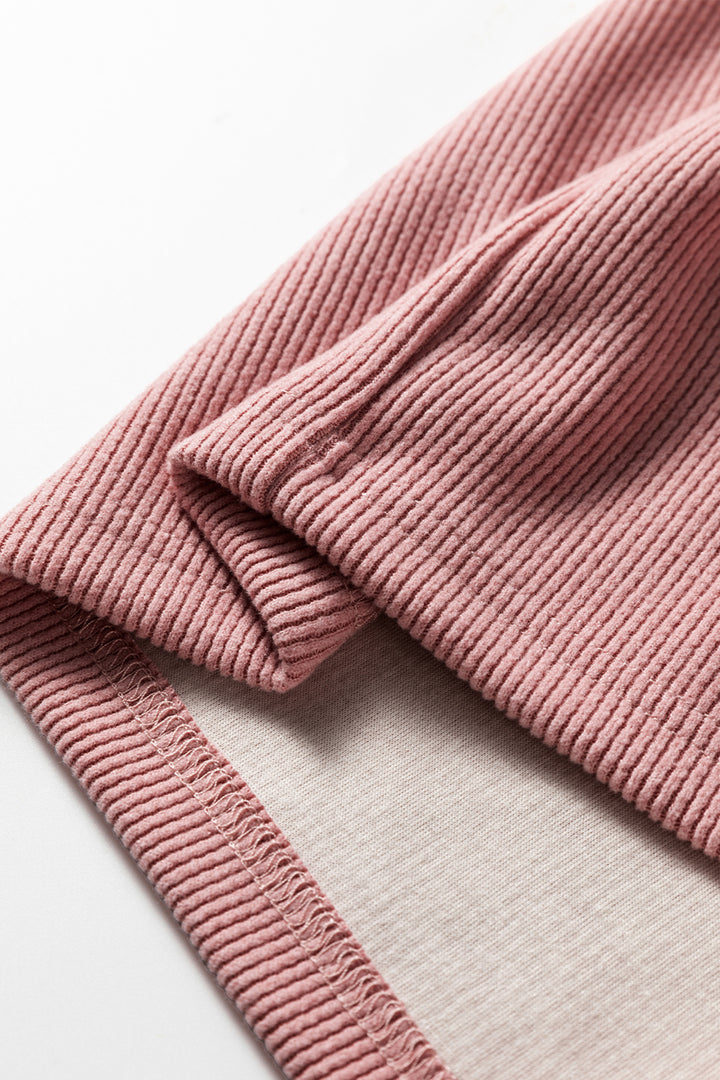 Dark Khaki Leopard Drawstring Pullover Hoodie and High Waist Pants Corduroy Suit