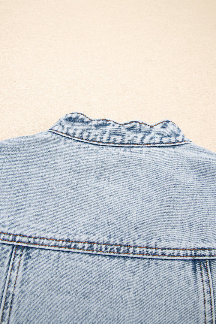 Ava Trim Patch Front Vest