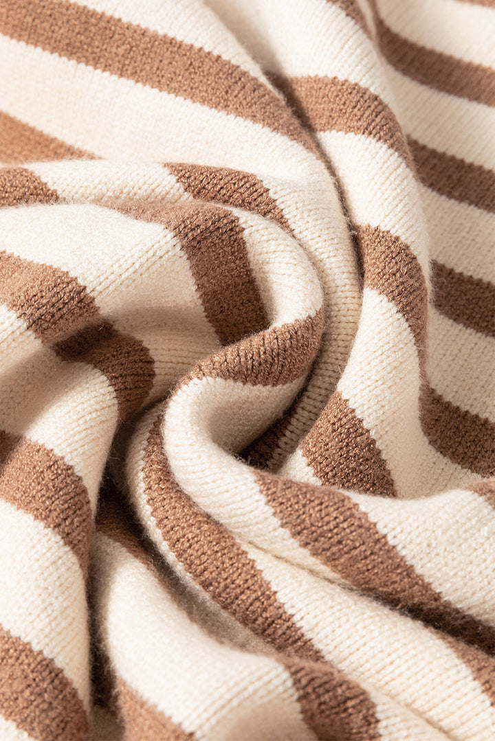 Caroline Bishop Sleeve Turtleneck Sweater