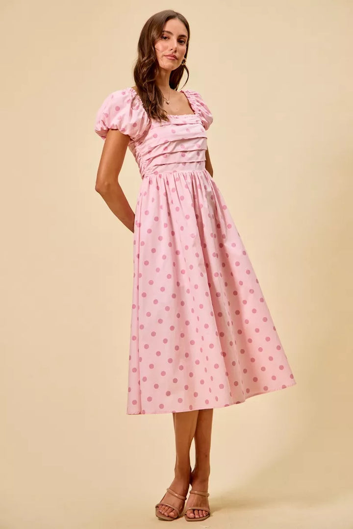 Strawberry Fields Midi Dress