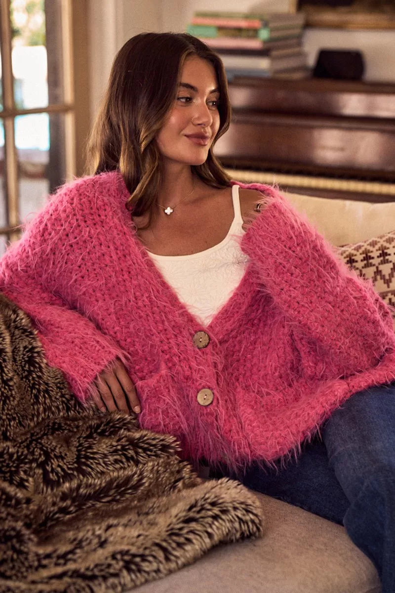 The Pink Cloud Cardigan