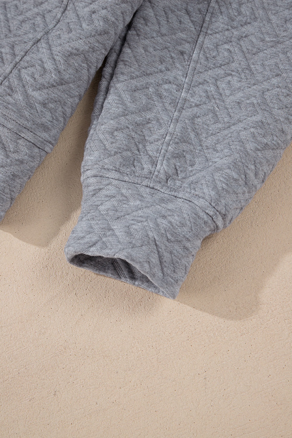 Saige Half Zipper Collared Sweatshirt