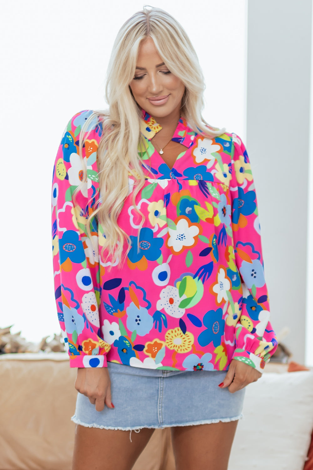 Dalia Flower Bomb Blouse