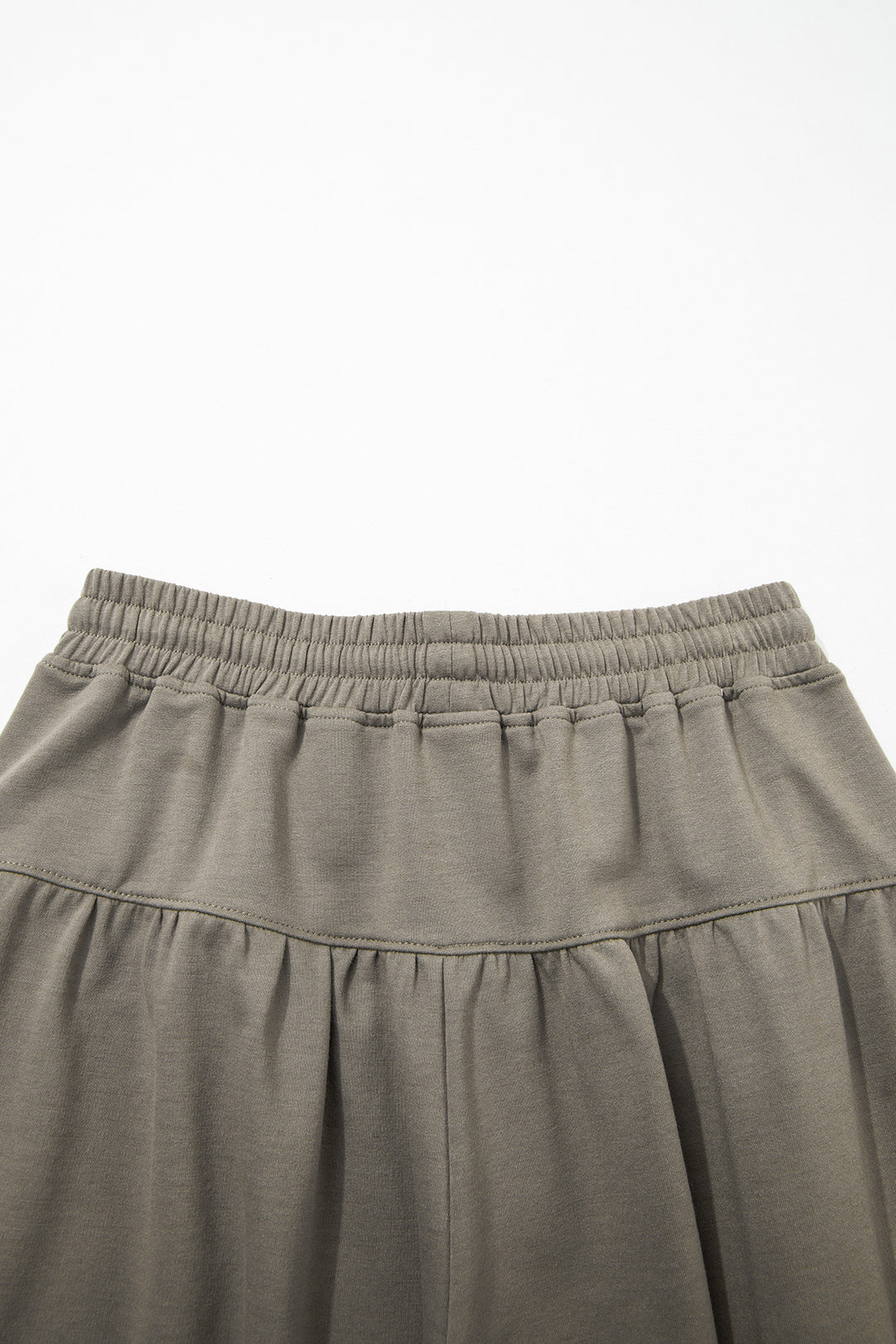 Seagrass Elastic Waist Drawstring Wide Leg Full Length Pants