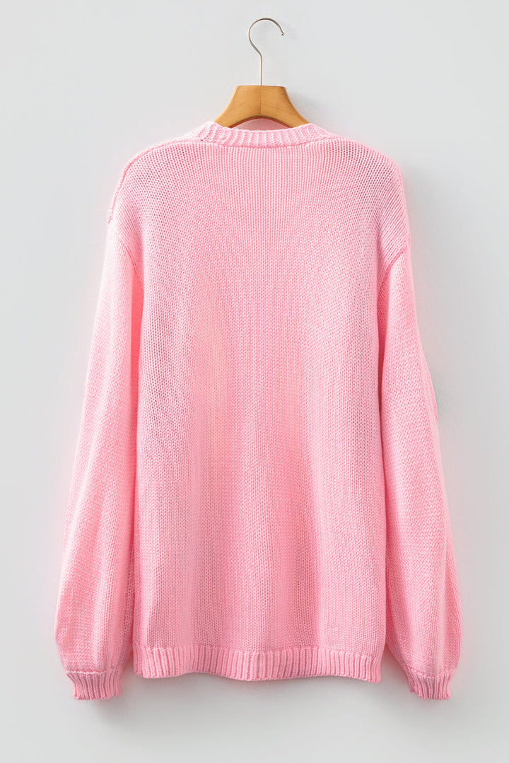 Selena Drop Shoulder Midi Cardigan