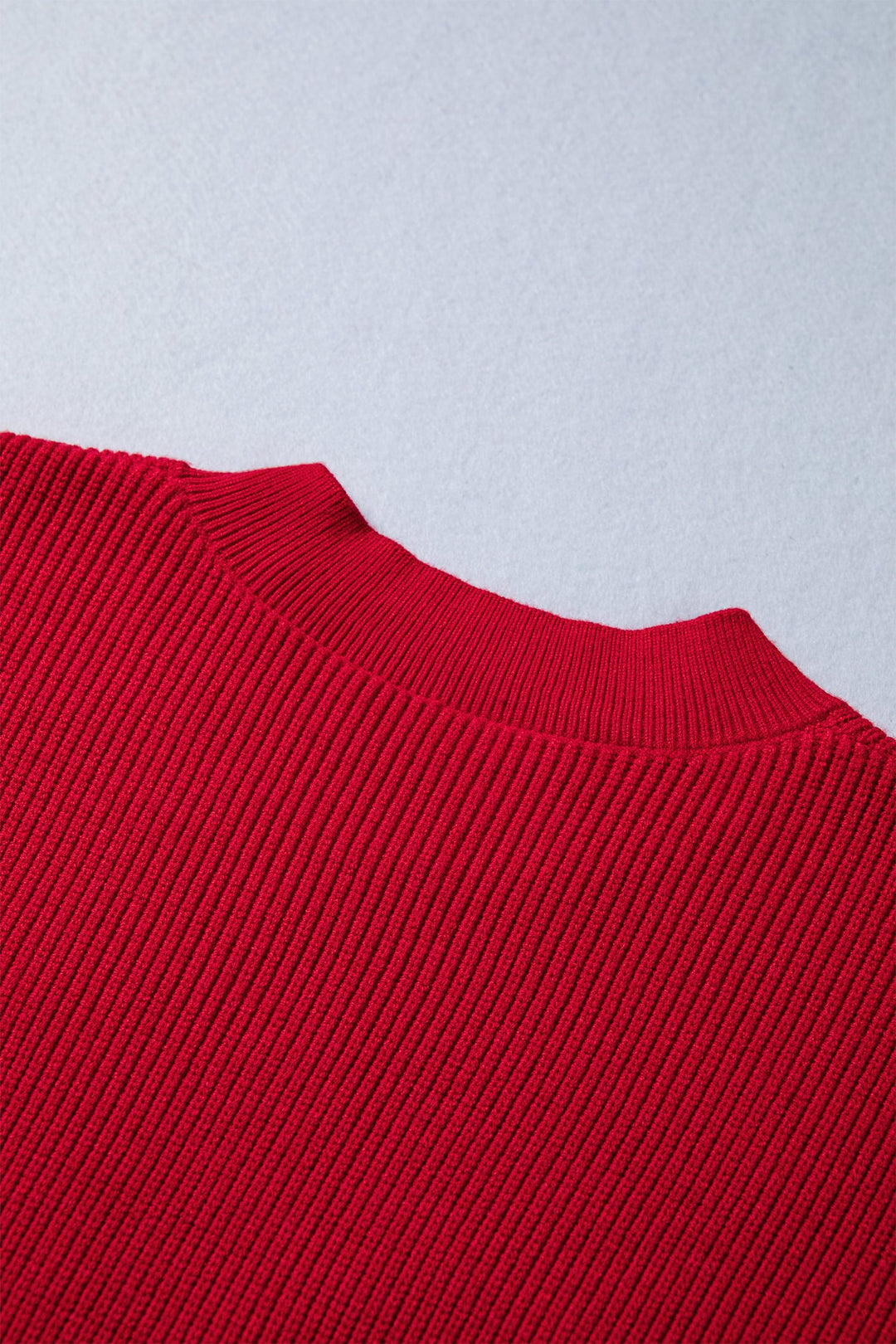 Arya Embroidered Graphic Ribbed Sweater