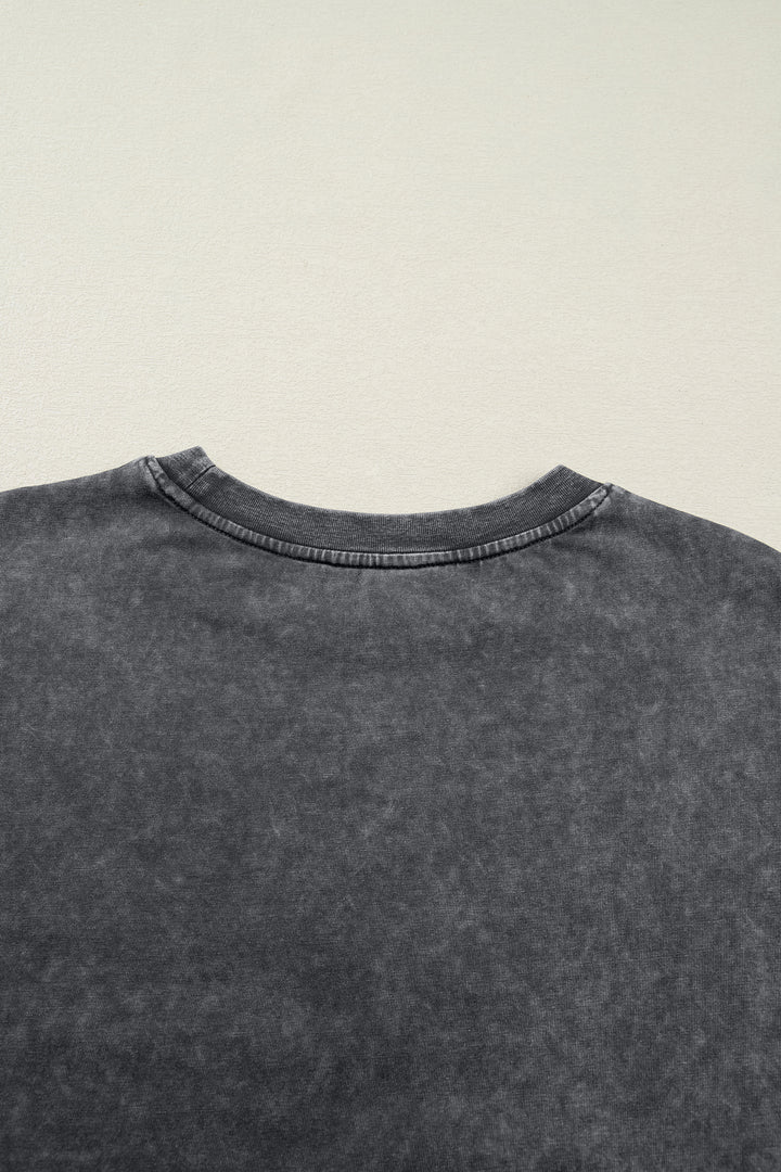 Sleet Cowboy & Beer Western Graphic Mineral Wash Tank Top