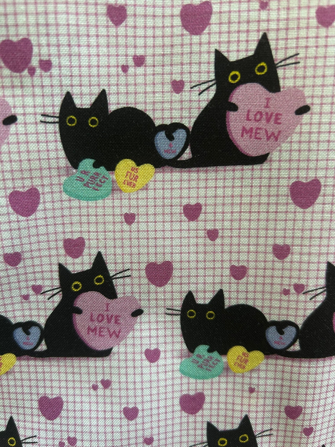 Pink Cats Skater Skirt