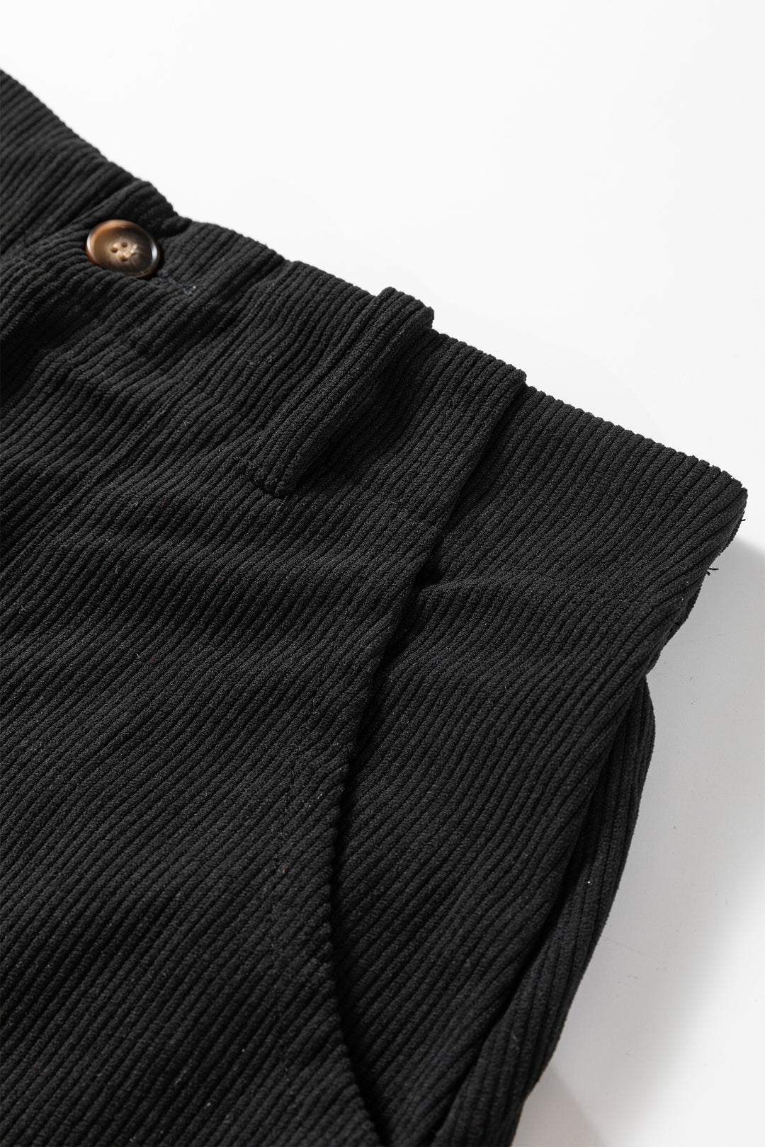 Coffee Front Slit Shift High Waist Midi Skirt