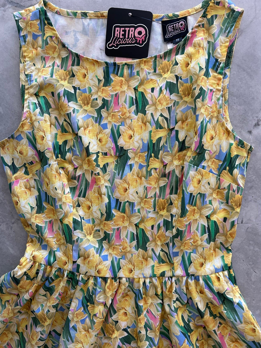 Daffodil Vintage Dress - Large only