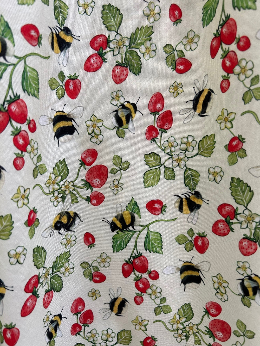 Berry Bees Vintage Dress
