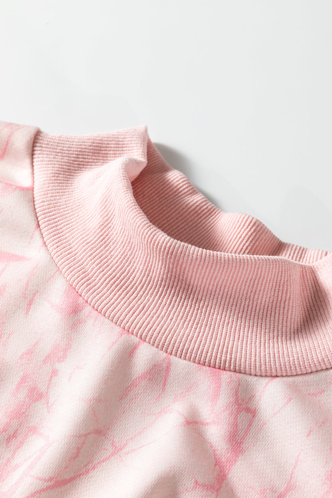 Pink Camo Print Jogger Pants Set