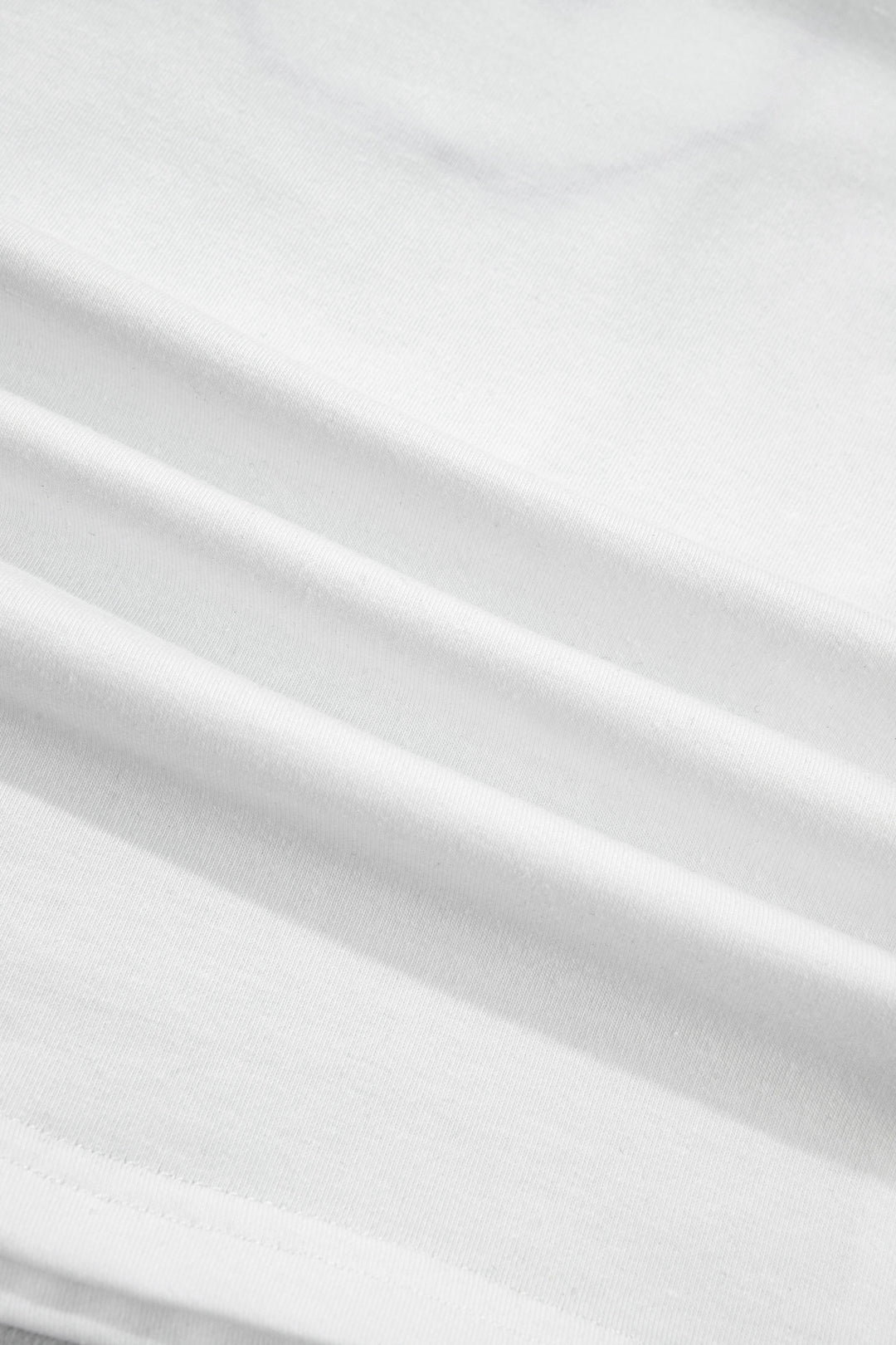 White USA Color Block Letter Printed Dolman Tee