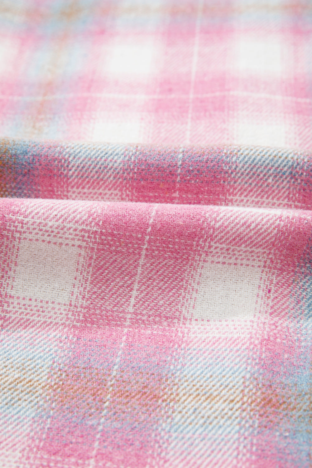 Sophia Corduroy Flap Patchwork Shacket