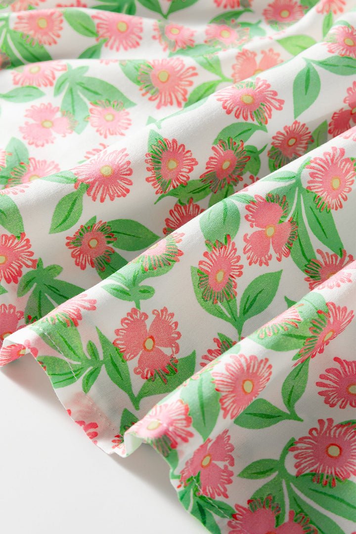 Rachel Short Puff Sleeve Dress