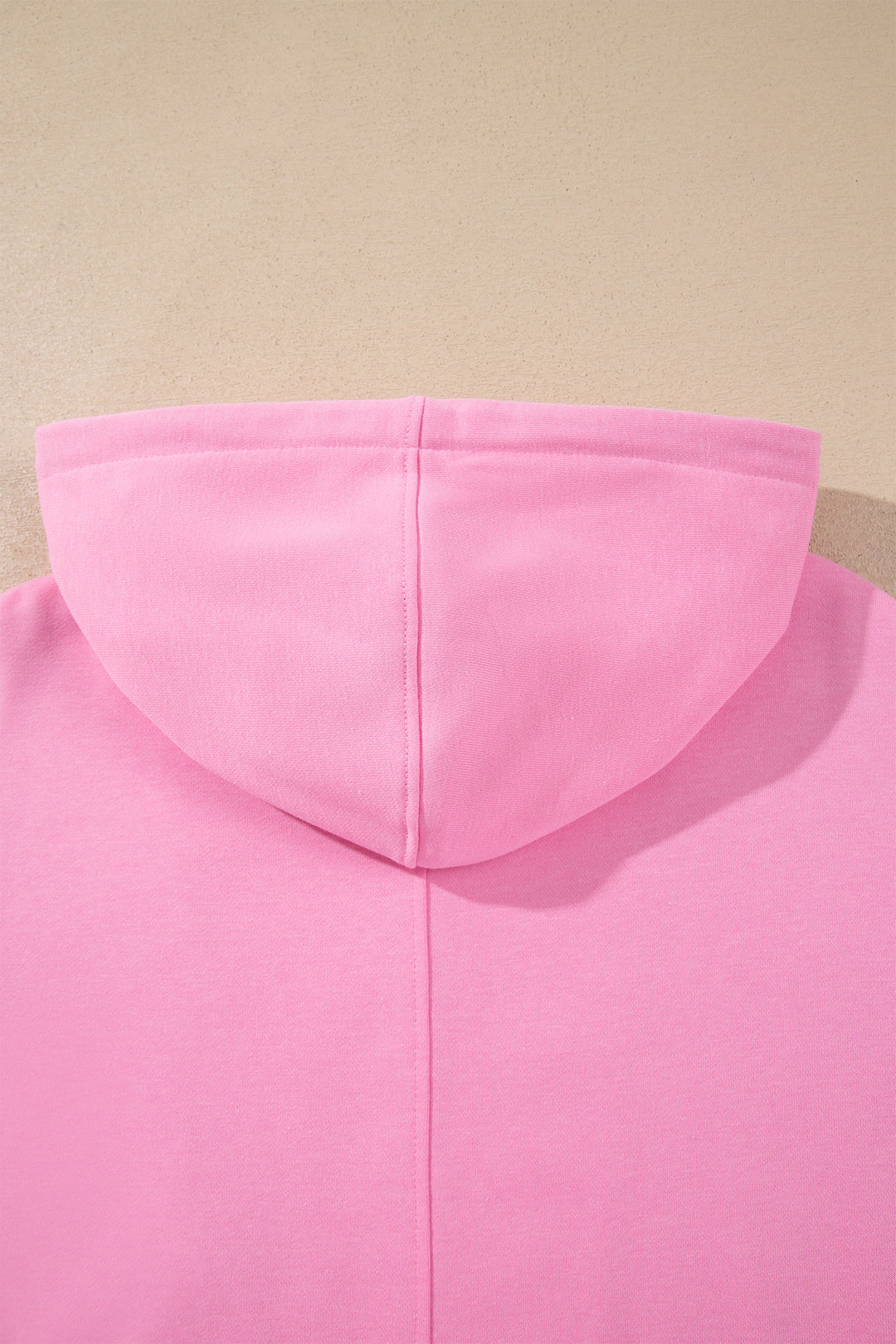 Sachet Pink Zip-up One Piece Long Sleeve Hoodie
