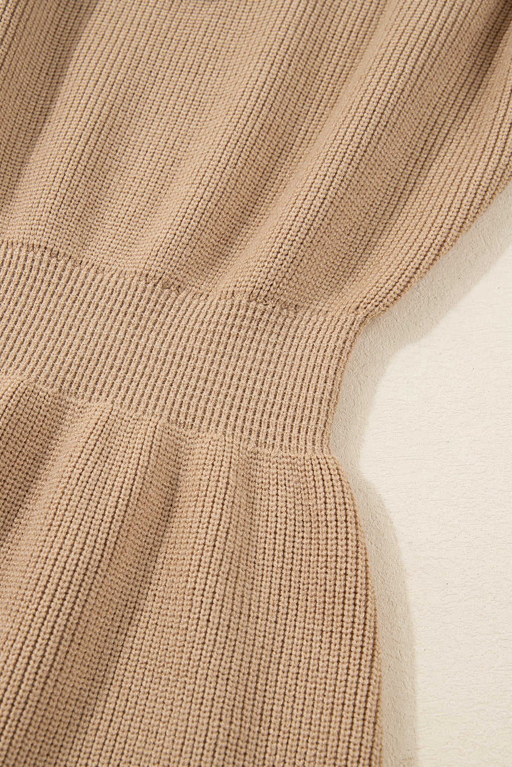 Zariah Embellished Keyhole Ribbed Sweater