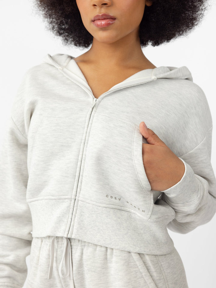 Women's CityScape Cropped Full Zip - Last Chance