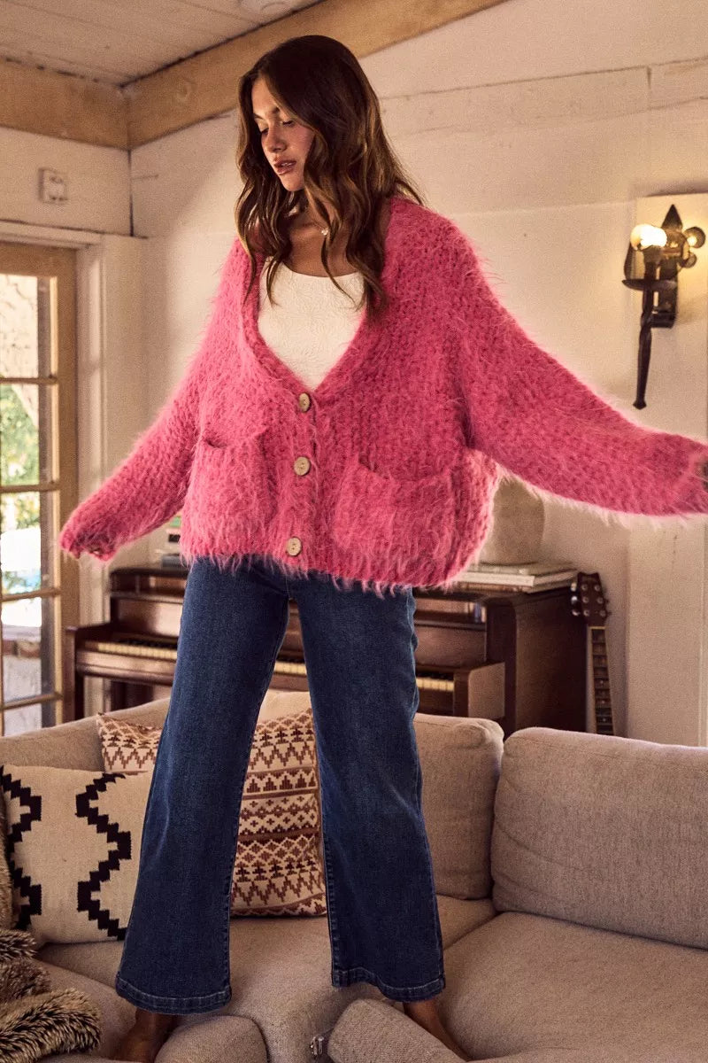 The Pink Cloud Cardigan