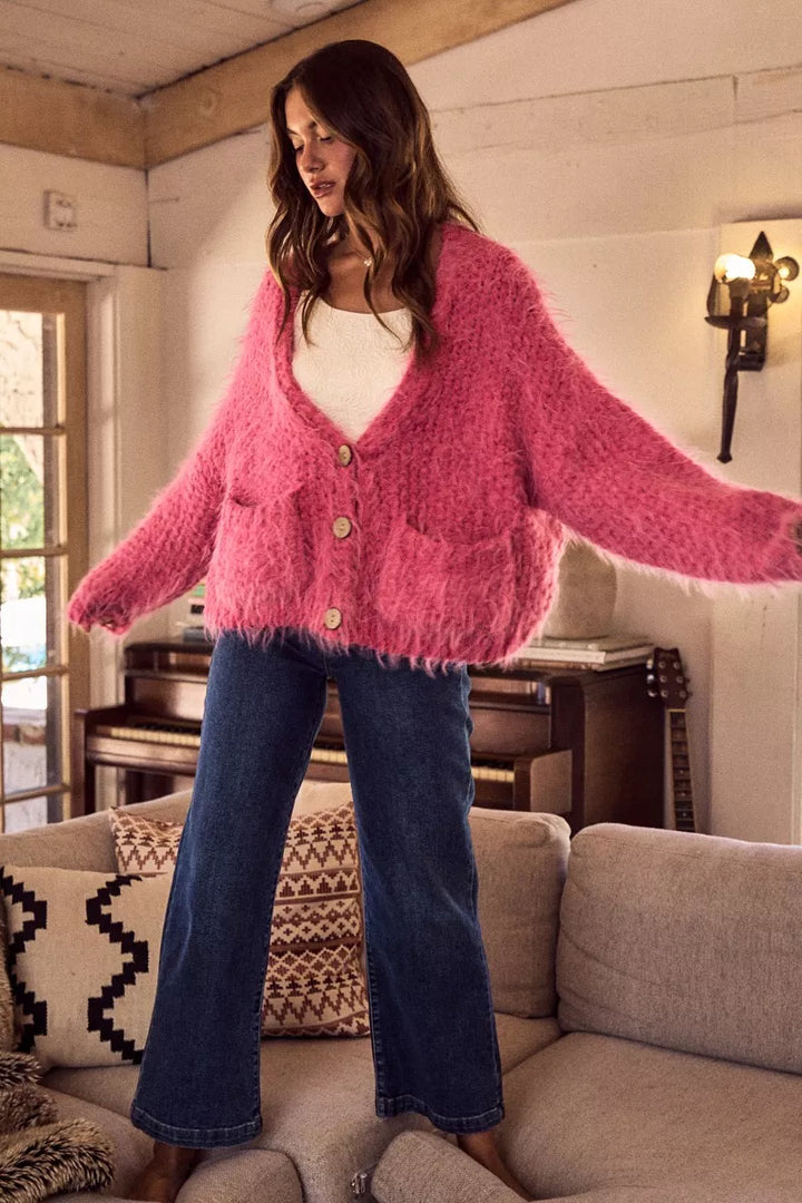 The Pink Cloud Cardigan