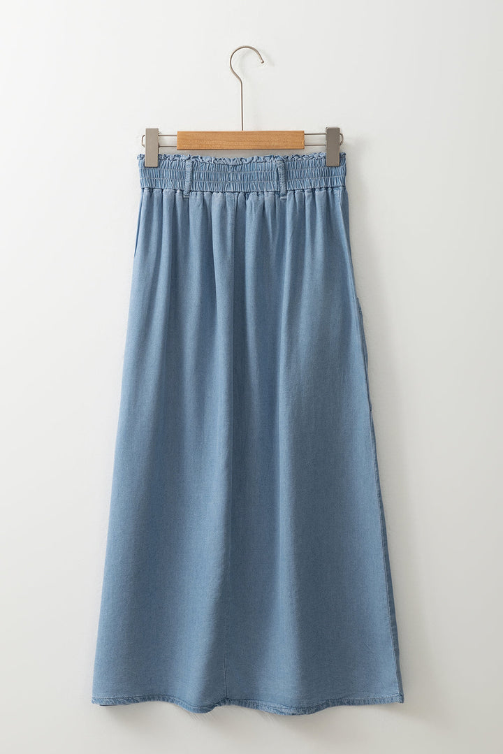 Makayla Waist Side Maxi Skirt