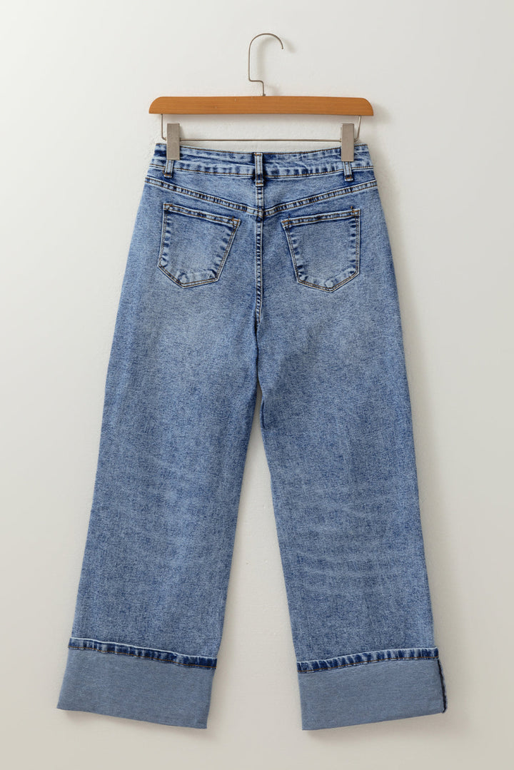 Aria Straight High Waist Jeans
