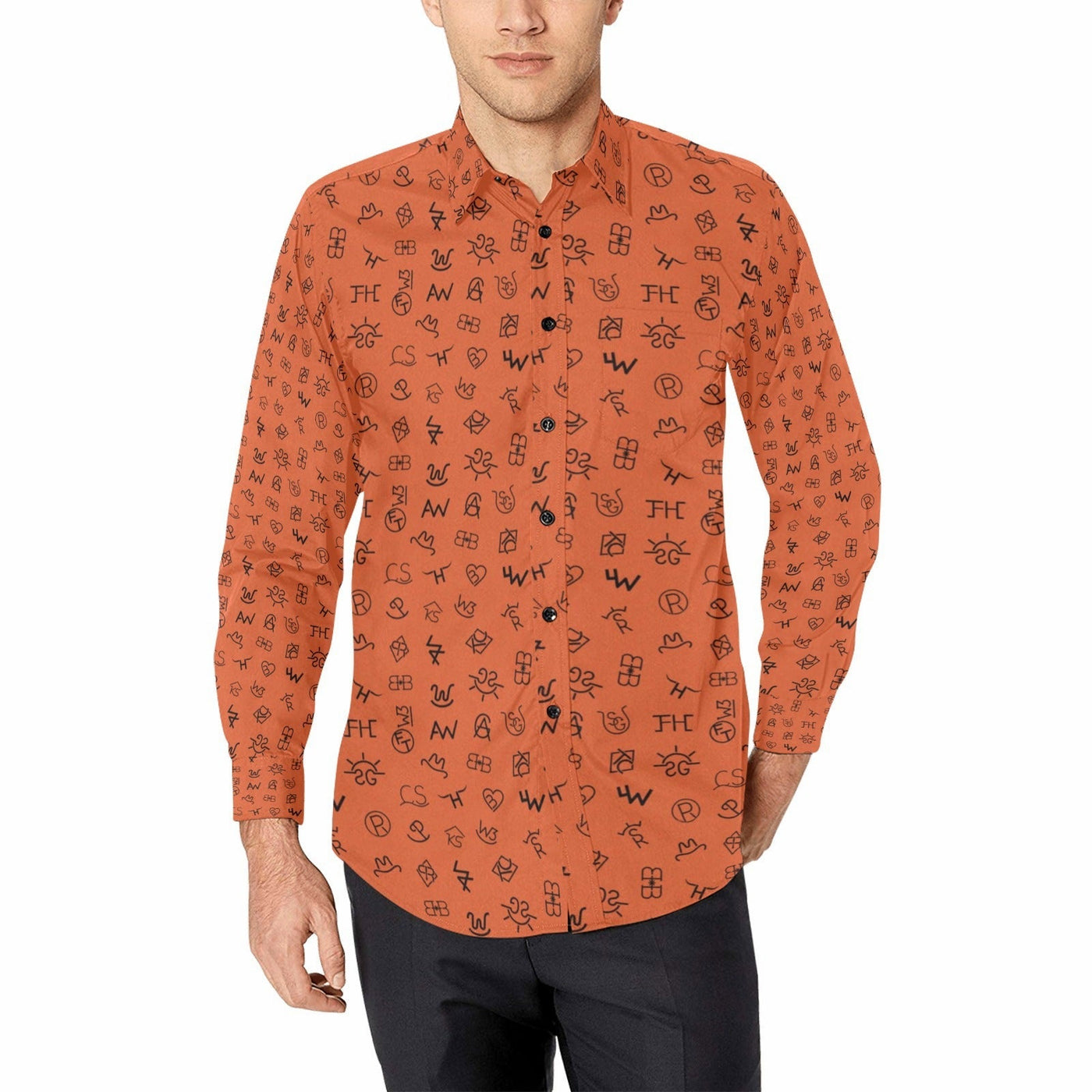 Rust Brands Unisex Western Button Up Shirt