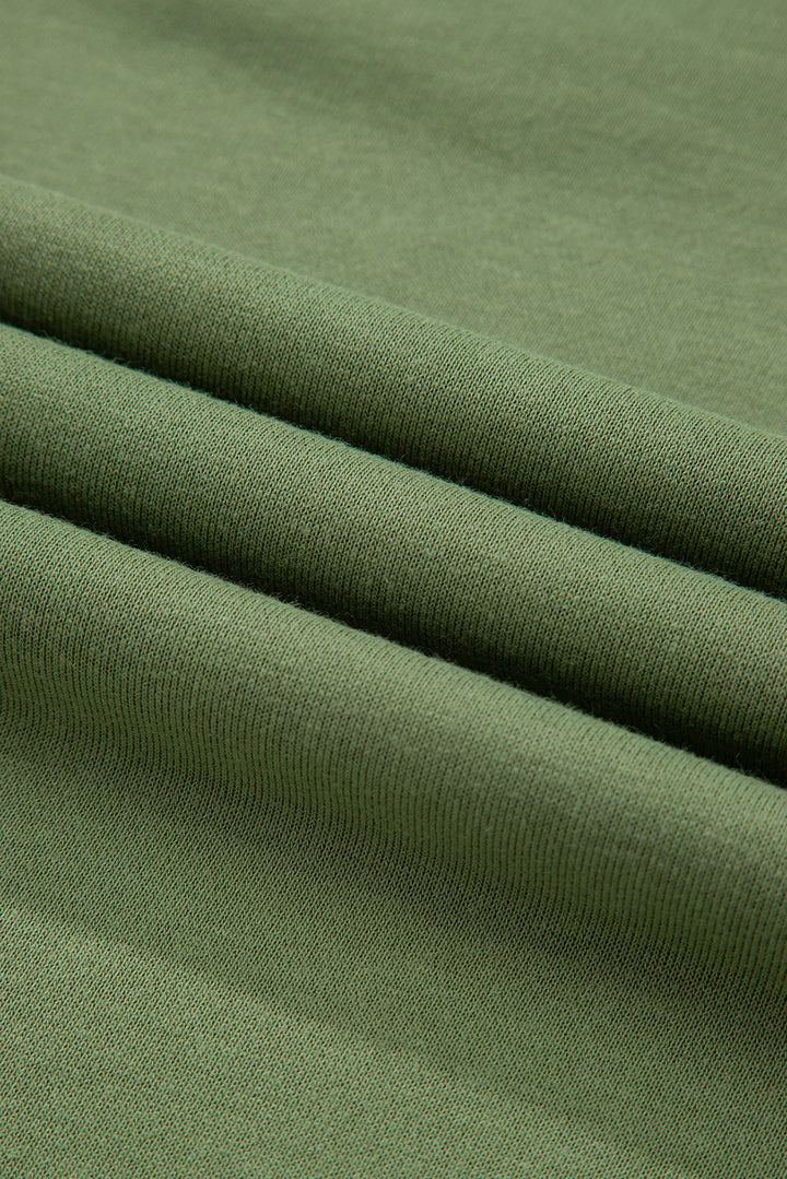 Felitina Patchwork Zip Collar Pullover