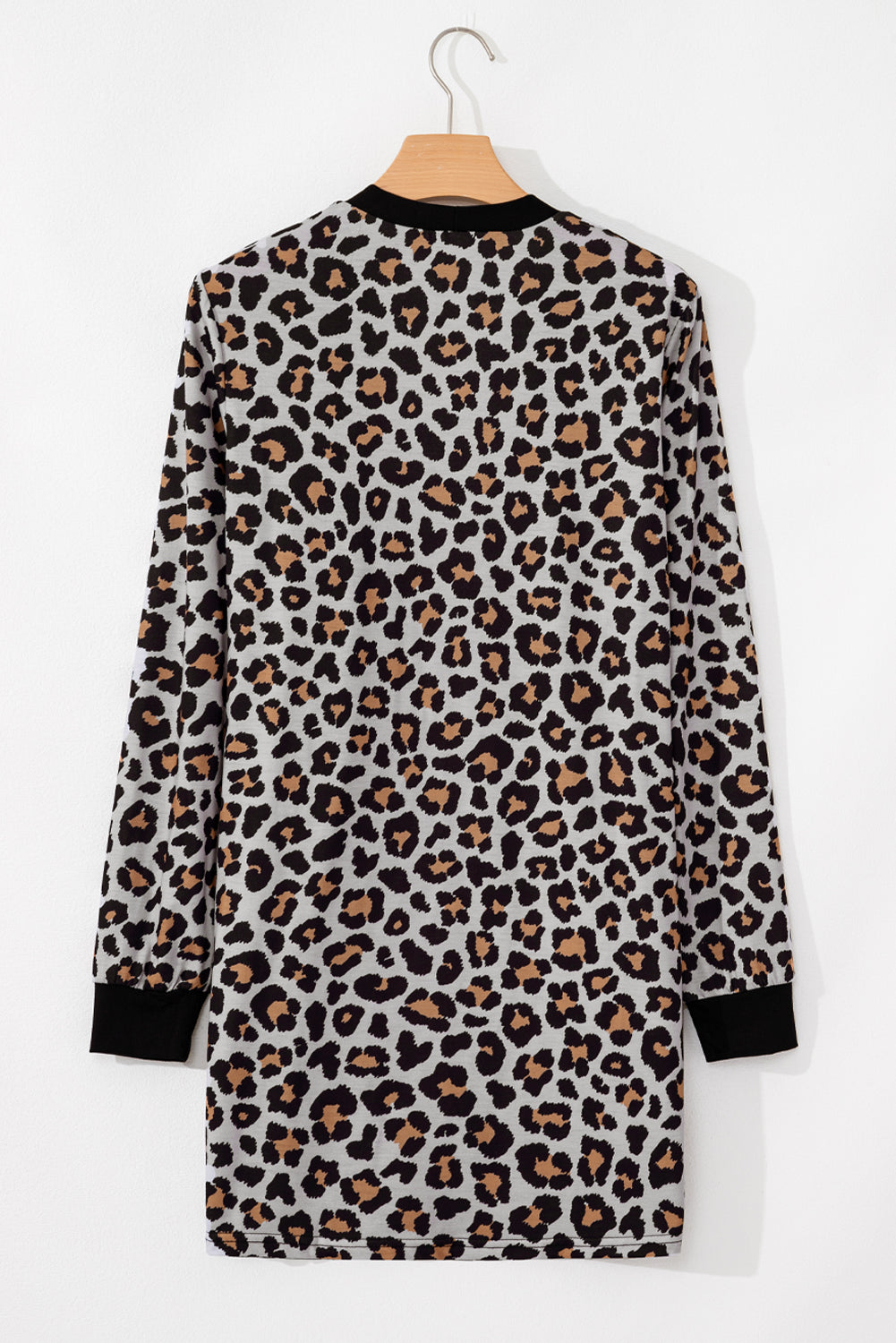 Jazmin Patched Open Front Cardigan