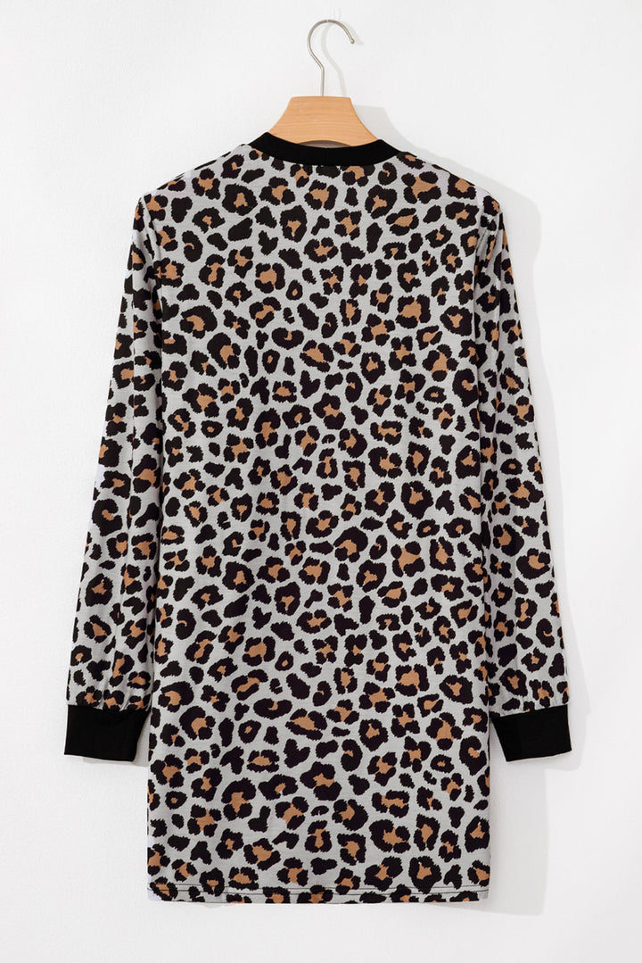 Jazmin Patched Open Front Cardigan