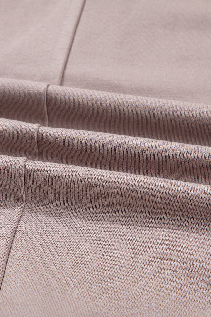 Alessia Exposed Seam Casual Hoodie