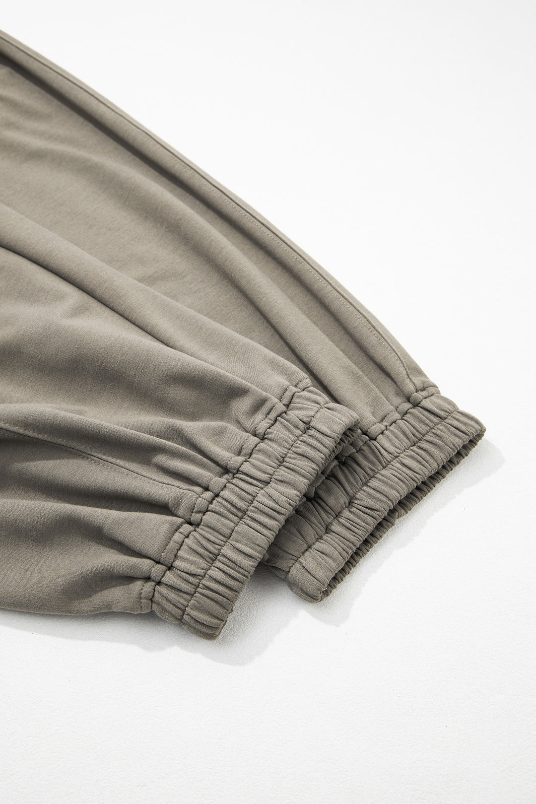 Seagrass Elastic Waist Drawstring Wide Leg Full Length Pants