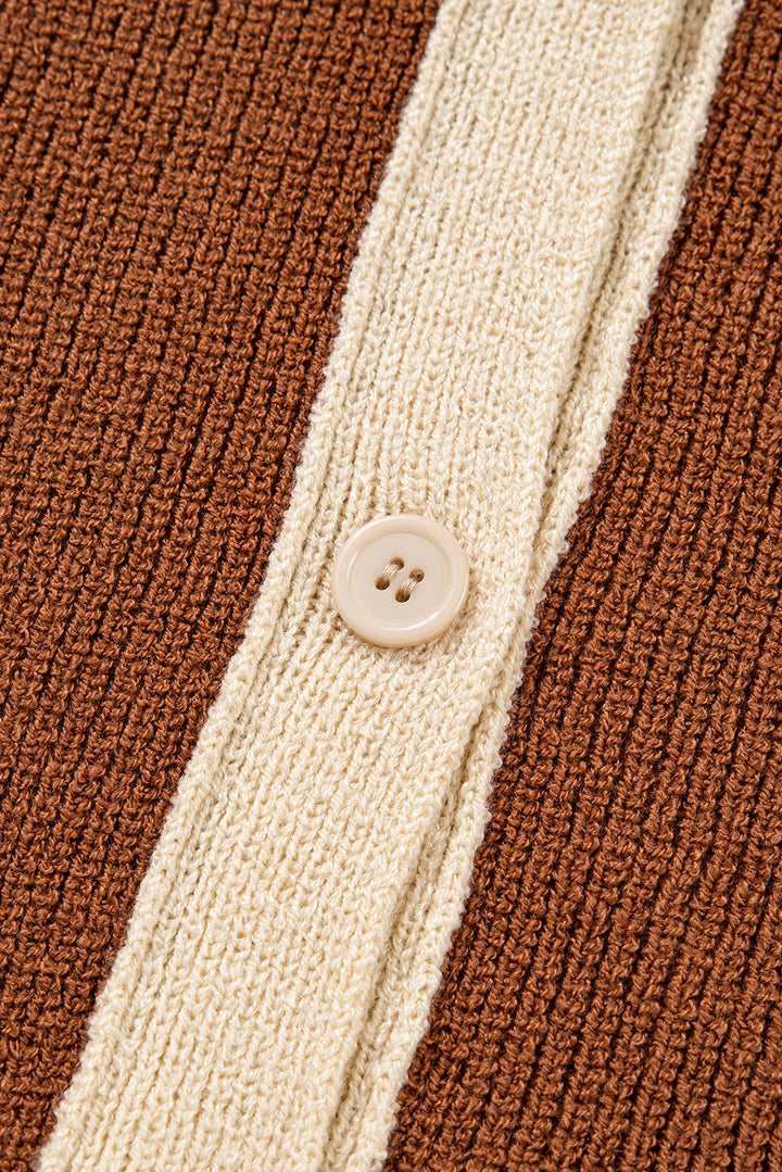 Gabriella Knit Neckline Short Cardigan