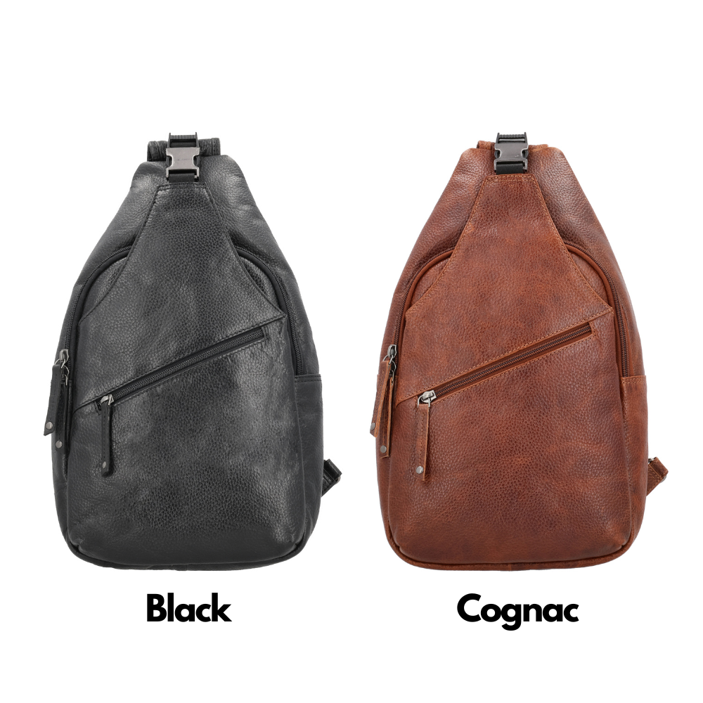 Concealed Carry Unisex Grayson Buffalo Leather Sling by Lady Conceal