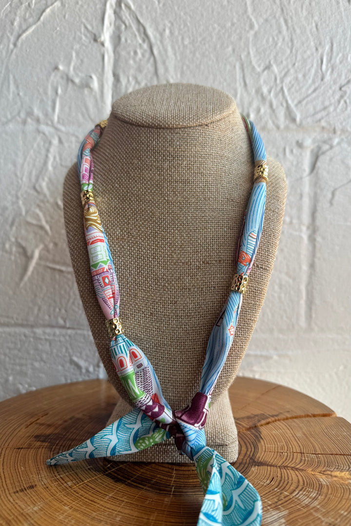 GEMELLI | BANDANA SCARF NECKLACE - WAVES + WONDER