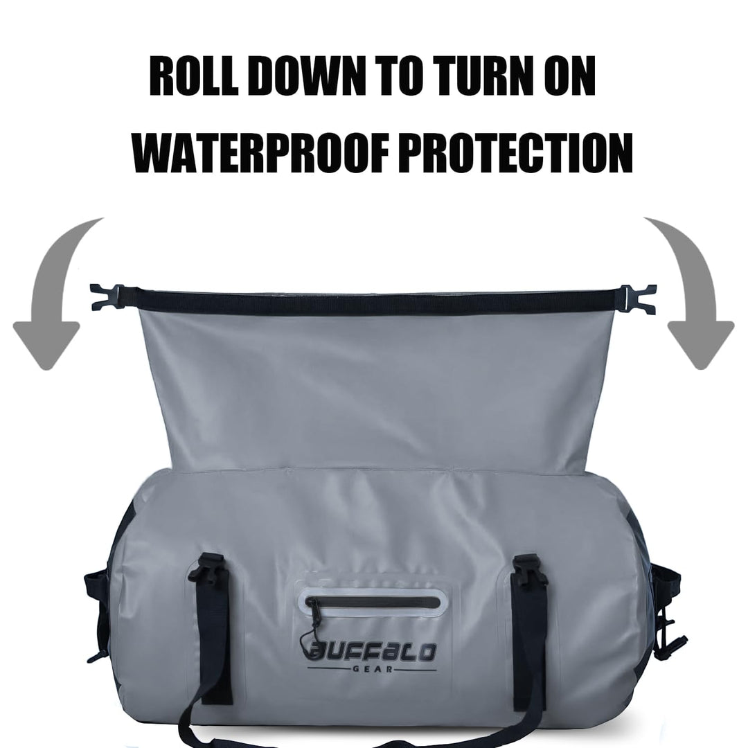 63QT Roll Top Waterproof Duffel Bag