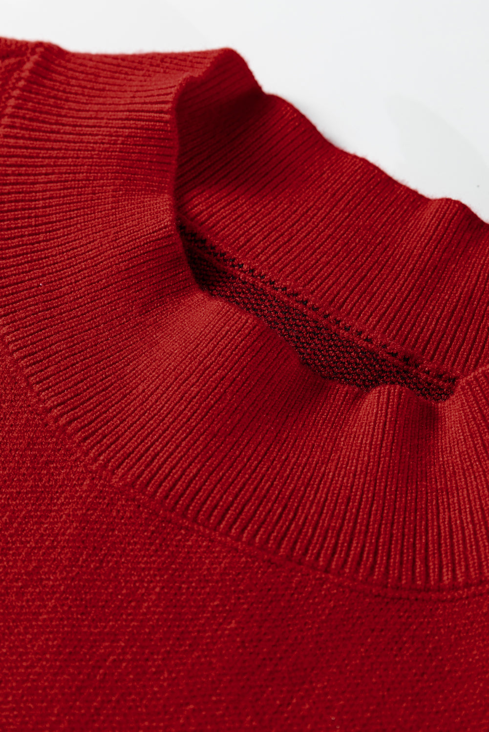 Blackish Green Pearl Embellished Bow Pattern Loose Sweater