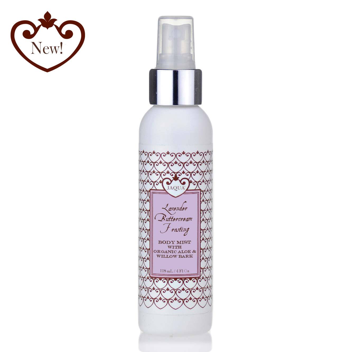 Lavender Buttercream Frosting Hydrating Body Mist With Organic Aloe & Willow Bark