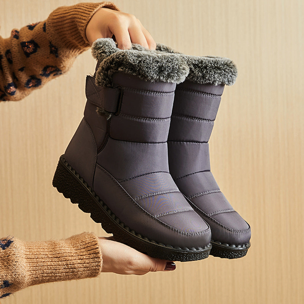 Women’s Waterproof Plush Snow Boots