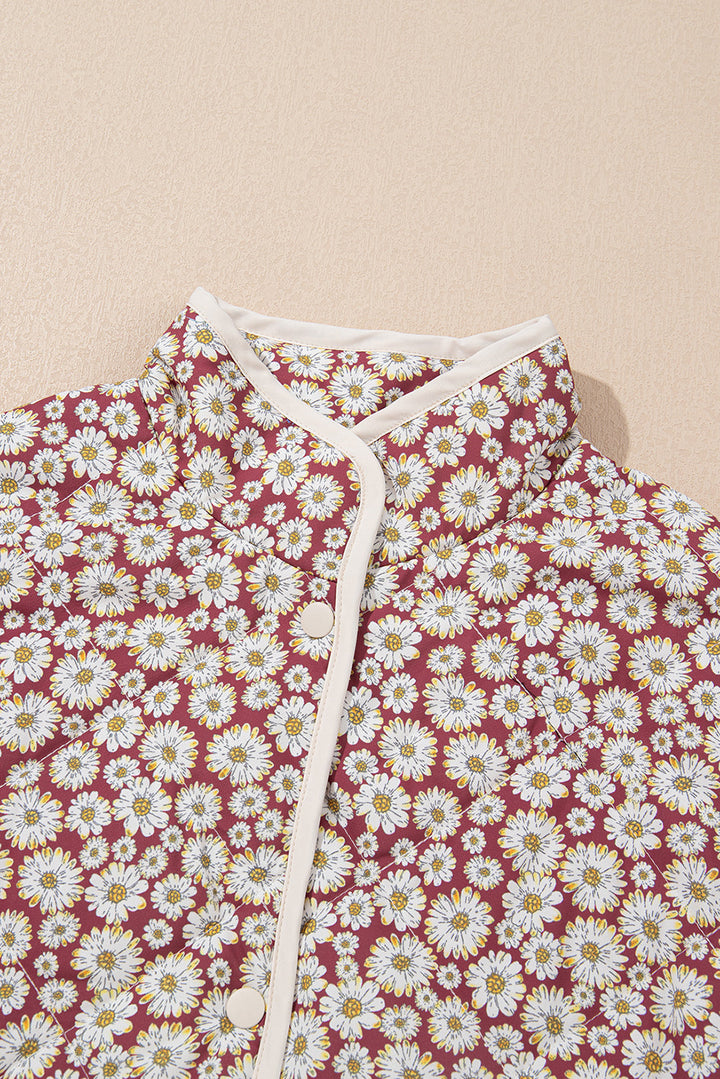 Avery Contrast Edge Stand Jacket