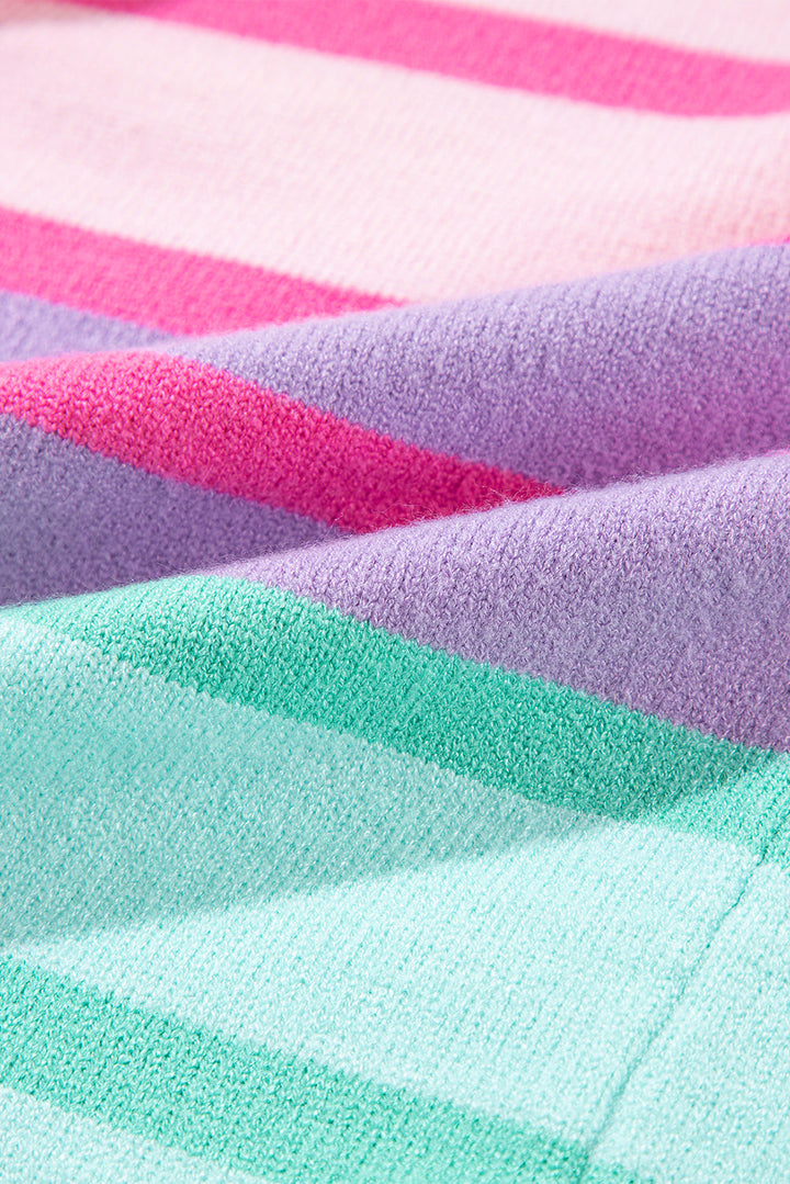 Sophia Ribbed Edge Loose Sweater