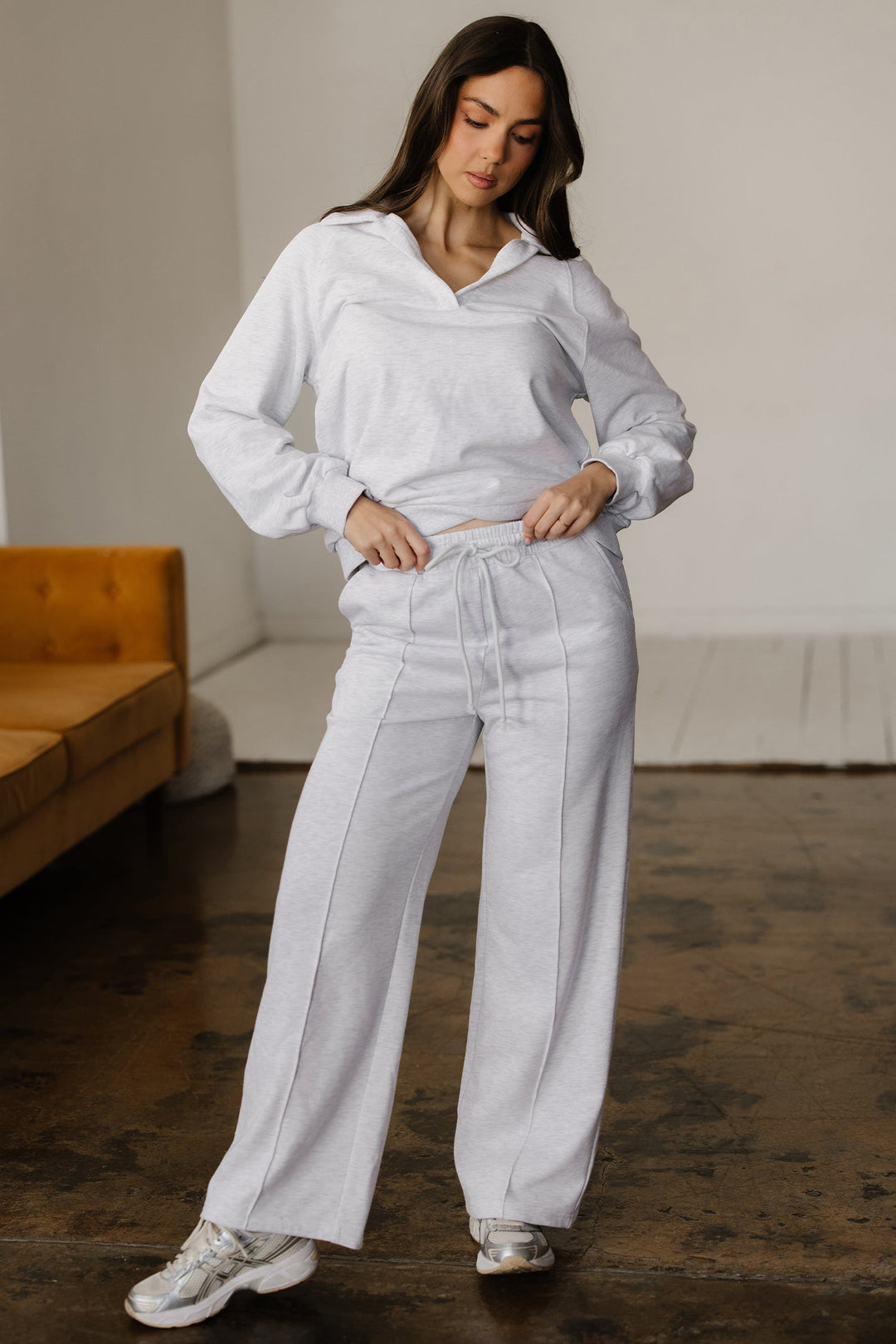 Nina Drawstring Sweatpants Set