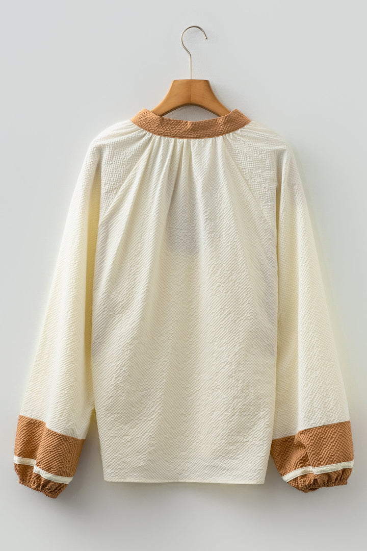 Maren Long Sleeve Blouse Long Sleeve Top