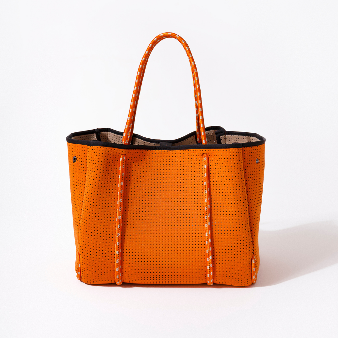 BURNT ORANGE BASIC SET - EVERYDAY TOTE AND POUCH