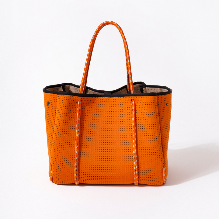BURNT ORANGE BASIC SET - EVERYDAY TOTE AND POUCH