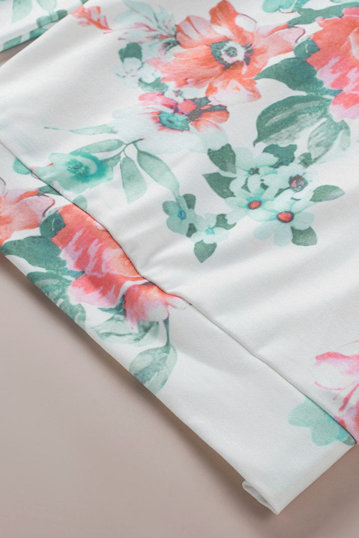 Emilie Contrast Long Sleeve Hoodie