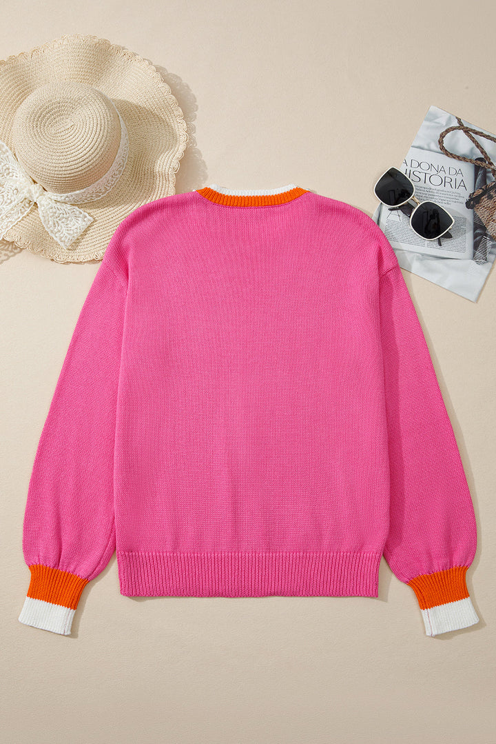 Anahi Drop Shoulder Knit Sweater
