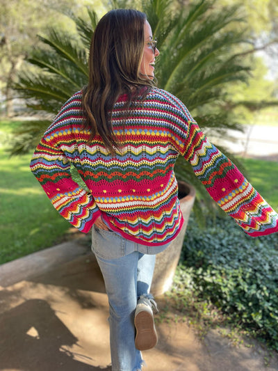 Abilene Crochet Sweater